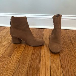 Urban Outfitters brown suede boots